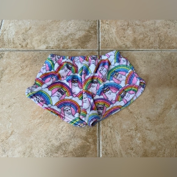 Children’s Place M 7/8 Llama Pijama Shorts - Picture 2 of 3